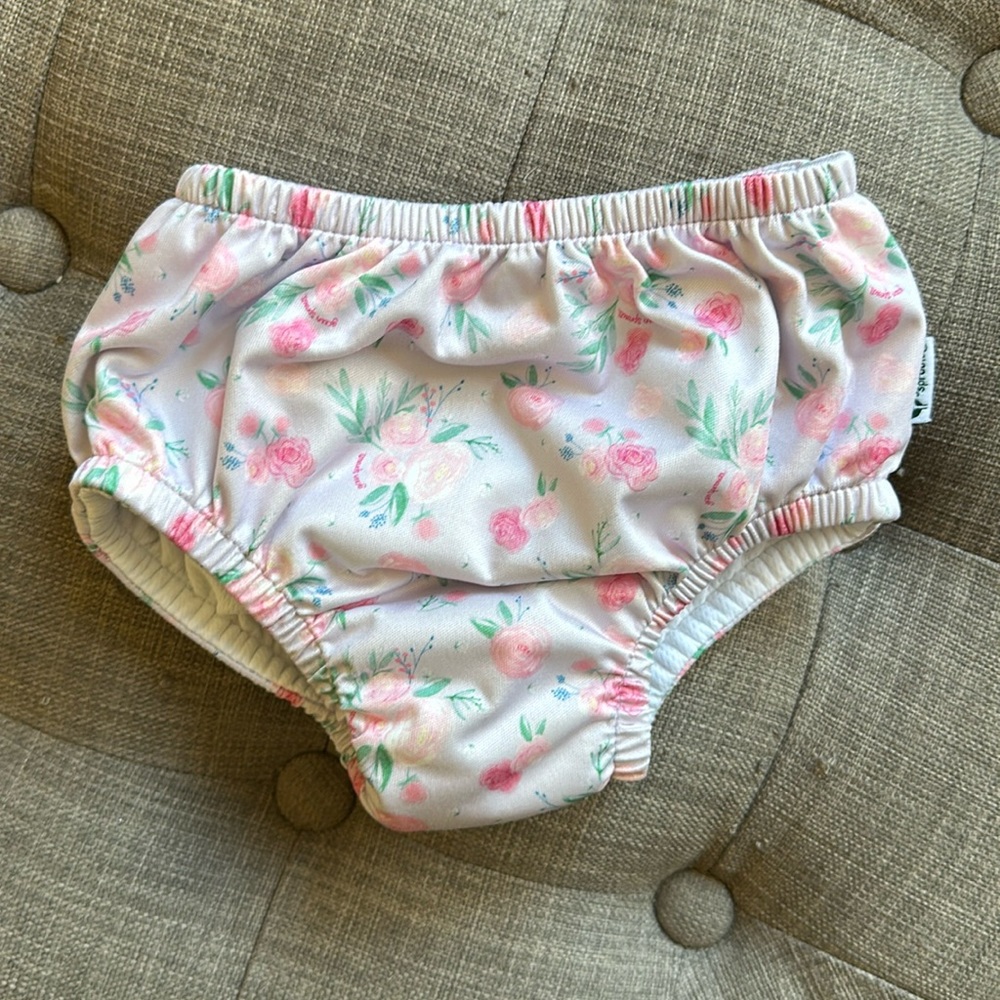 Green Sprouts Floral Kids Swim Diaper